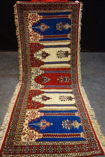 P.ersian Bukhara Rug 2.45 x 0.95 (BUD)