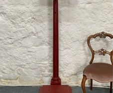 Antique Garvens Wulfel cast iron weighing scale.