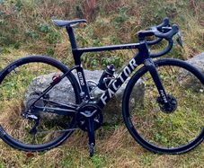 Factor Ostro VAM Ultegra Di2 Carbon Aero Road Bike, Size 52, Raw Carbon Chrome