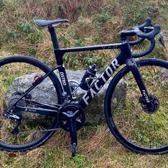 Factor Ostro VAM Ultegra Di2 Carbon Aero Road Bike, Size 52, Raw Carbon Chrome