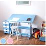 Adjustable Height Children's Desk with Roll Containers Desk Tilt Image 7