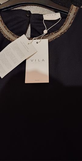 Vila Black Top (Size:10)BNWT