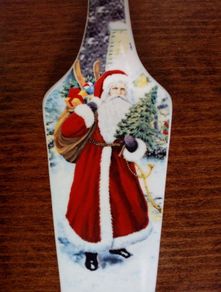 2 Christmas Cake or Pie Servers