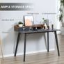 Brand New desk available in 2 colours collection in Cootehall Co.Roscommon or free shipping available.   Materials: MDF and Metal Dimensions: 88H x 120L x 60Wcm. Caddy: 9H x 76.5L x 20.5Wcm. Drawer inner: 5H x 31L x 38Dcm. Storage grid: 8H x 36.5L x 20Dcm Image 5