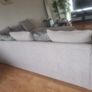 Grey Scattered Cushion Corner Sofa Image 5