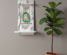 Enchanted fairy door/decorative shelf display