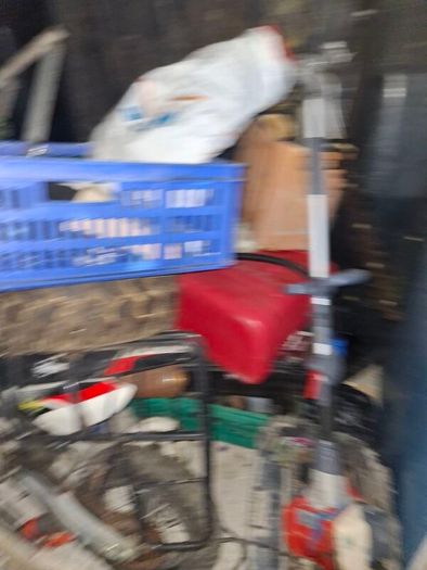 Chain saws, table saws, Generators, go carts, bikes