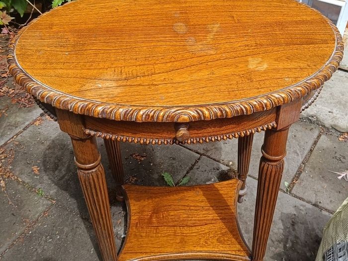 Side table with drawer