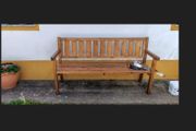 3 Seater Weatherproof Wooden Garden Bench
