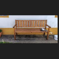 3 Seater Weatherproof Wooden Garden Bench