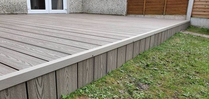 Composite decking supplied and fitted