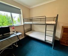 Ikea Svarta Metal Bunk Bed