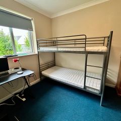 Ikea Svarta Metal Bunk Bed