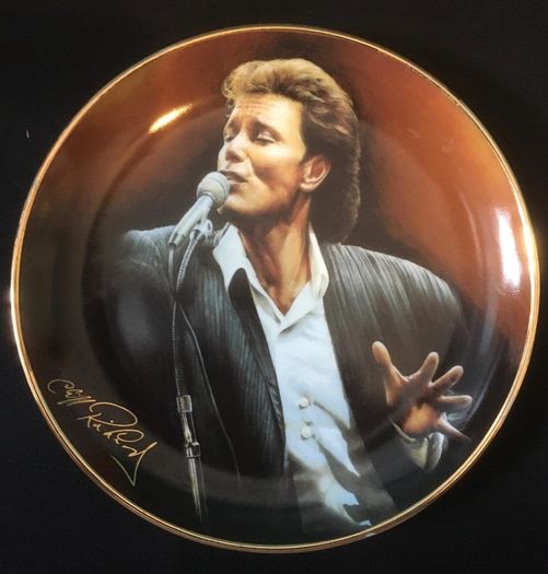 Cliff Richard - Forty Glorious Years - From the collection of twelve fine porcelain plates celebrating Forty Glorious Years - Danbury Mint