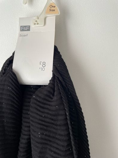 Black scarf new