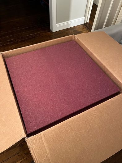 Auralex Acoustics 2" Studiofoam Wedges Burgundy