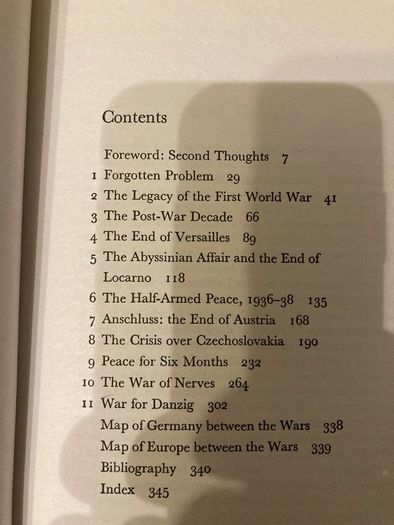 War Book:'The origins of the Second World War'
