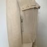 Karen Millen Beige Moleskin Biker Jacket Image 3