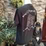 Vintage Style Metallica Where Ever We may Roam Tour T-shirt 1991 2017 reprint  The Tour was for the Black Album Front and Back Print's  Size Medium but is small fitting, fits more like a small Image 7