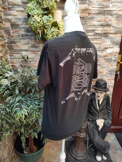 Vintage Style Metallica Where Ever We may Roam Tour T-shirt 1991 2017 reprint  The Tour was for the Black Album Front and Back Print's  Size Medium but is small fitting, fits more like a small