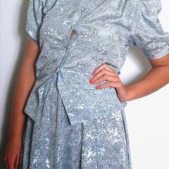 vintage skirt and blouse