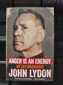 John Lydon: Anger Is An Energy (paperback)