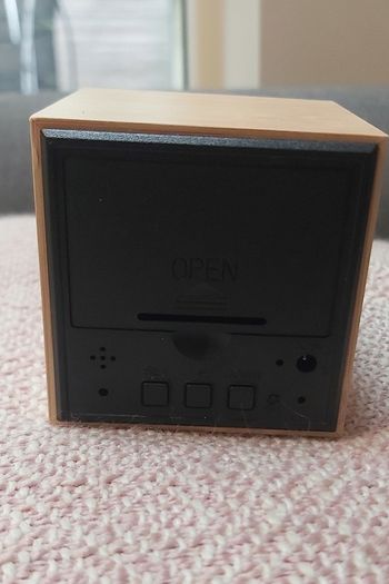 Alarm Clock Mini Cube LED Digital - For Sale