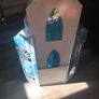 Kids craft frozen castle dollhouse Image 4