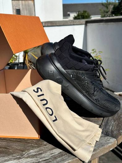 Louis Vuitton black trainers
