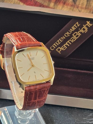 Vintage Citizen Quartz PermaBright 1981