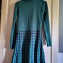 Jumper dress dark green M turtle neck Image 9