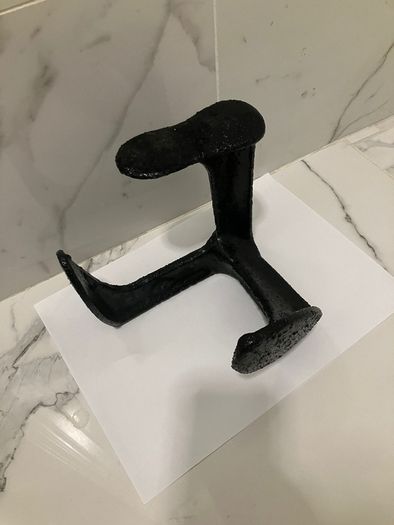 Vintage cast iron three legged Cobbler's Anvil