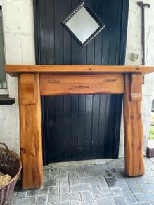 Solid Wood Fireplace