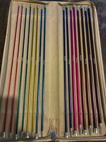 single pointed knitting needles set