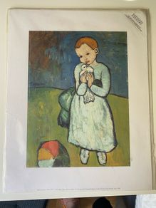 Picasso - Child with a dove - National Gallery Print