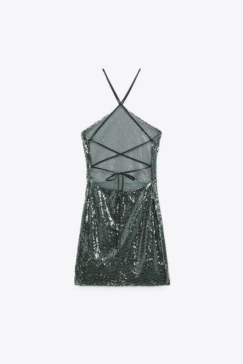 Zara Sequinned Dress