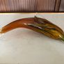 Glass Amber Dolphin Image 4