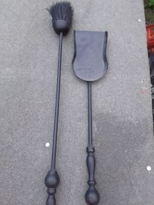 Fire brush + shovel