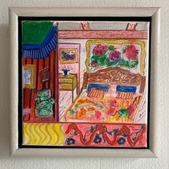 Framed Original Painting  Original Gift Interiors Art