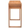 Desk with 2 Drawers 100x40x75 cm Recycled Teak Wood Image 5