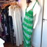 Vintage novelty camel design halter dress 70s Image 3