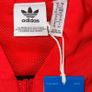 Adidas Originals Red Logo Windbreaker Jacket Size 10 Trefoil Graphic Jacket New with tags Unisex Image 5