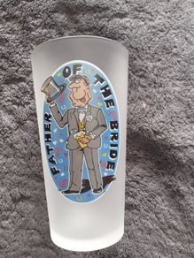 father of the bride glass