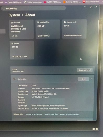 rtx 5080 Gaming Pc