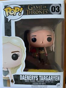 Game Of Thrones Funko Pop! Daenerys Targaryen With Red Dragon #03