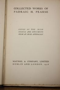 Songs and Poems by Pearse.