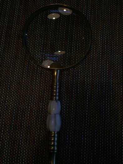 Vintage Victorian style magnifing  glass