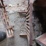 fireplace fire back and steel grate Image 4