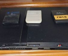 Playstation 2 With Free MC Boot Hack Card