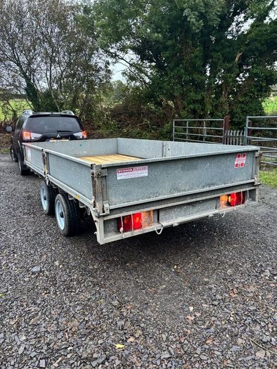 12x6 Hudson dropside trailer
